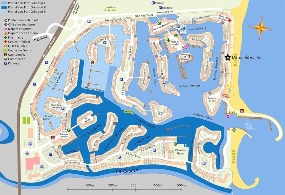 Appartement 30 M De La Plage Grimaud Zewnętrze zdjęcie